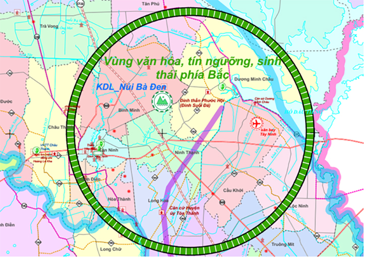 Khu vực phát triển đô thị gần 18.000ha ven hồ Dầu Tiếng