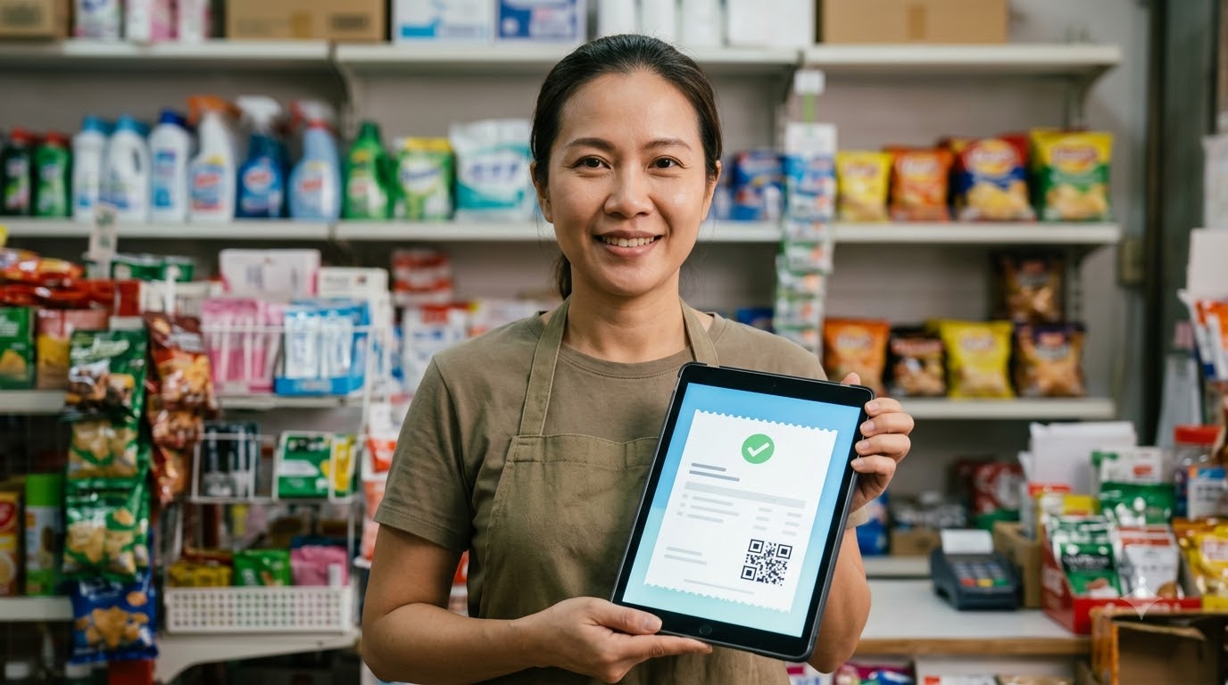 Hệ thống hóa đơn máy tính tiền và lợi ích cho hộ kinh doanh