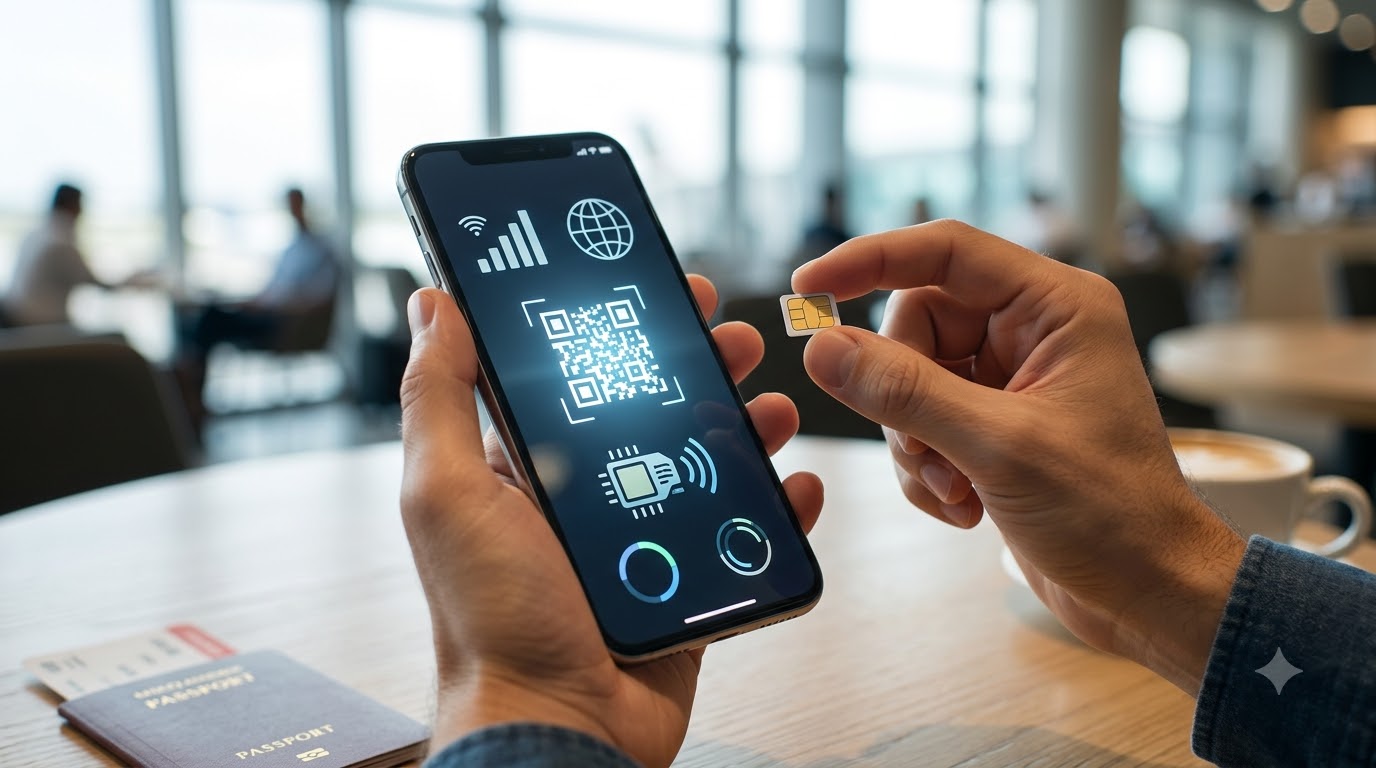 Sự khác biệt cơ bản khi so sánh giữa esim và sim vật lý